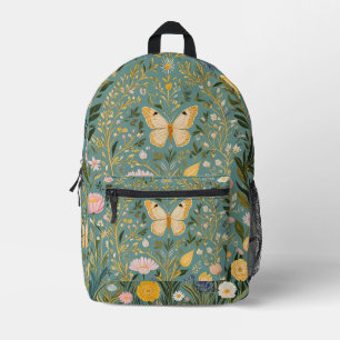 Fluttering Dreamscape Printed Backpack