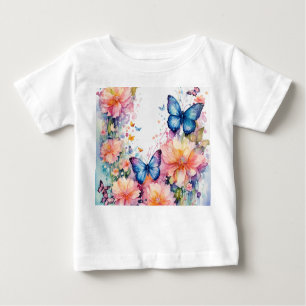 Fluttering Elegance: Butterfly-Inspired T-Shirt De