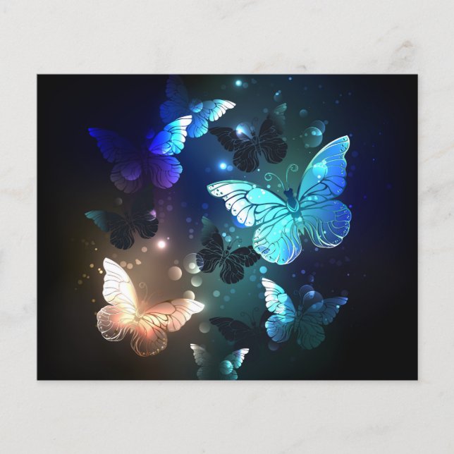Fluttering Night Butterfly (Front)