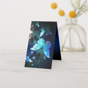 Fluttering Night Butterfly Appointment Card