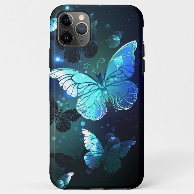 Fluttering Night Butterfly Case-Mate iPhone Case (Back)