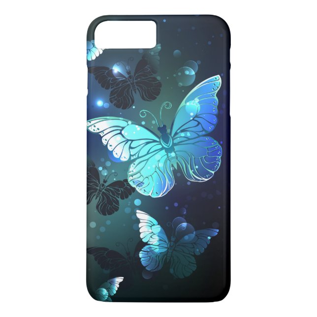 Fluttering Night Butterfly Case-Mate iPhone Case (Back)