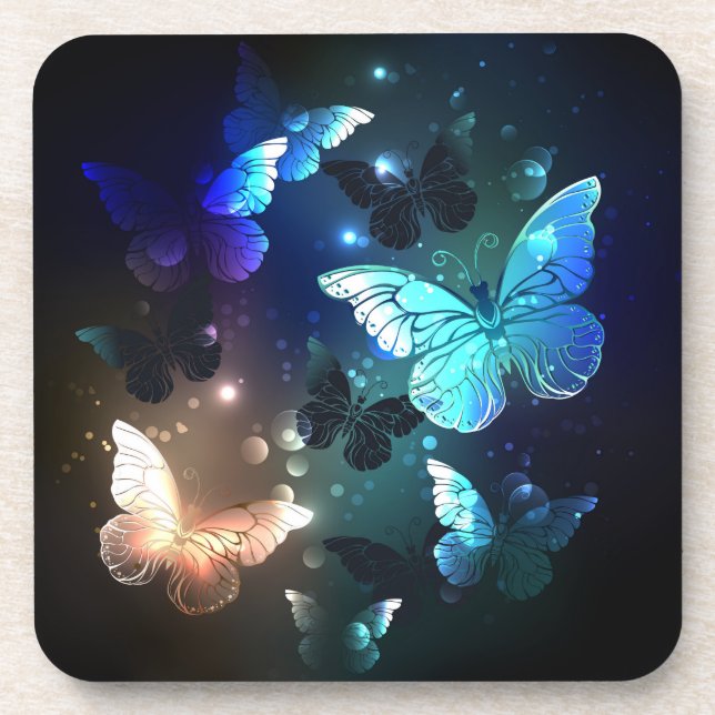 Fluttering Night Butterfly Coaster (Front)
