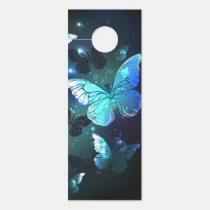 Fluttering Night Butterfly Door Hanger