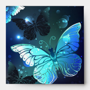 Fluttering Night Butterfly Envelope