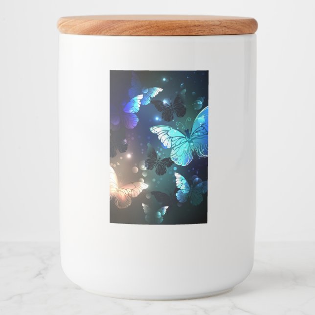 Fluttering Night Butterfly Food Label (Front)