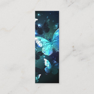 Fluttering Night Butterfly Loyalty Card