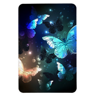 Fluttering Night Butterfly Magnet
