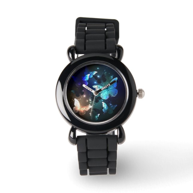 Fluttering Night Butterfly Watch (Front)