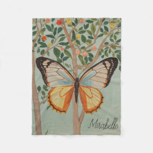 Fluttering Resilience Personalised Fleece Blanket
