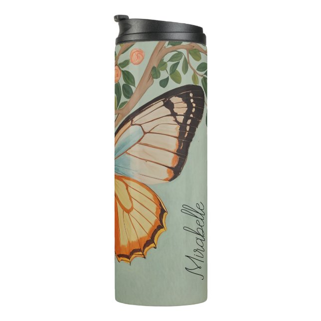 Fluttering Resilience Personalized  Thermal Tumbler (Rotated Right)