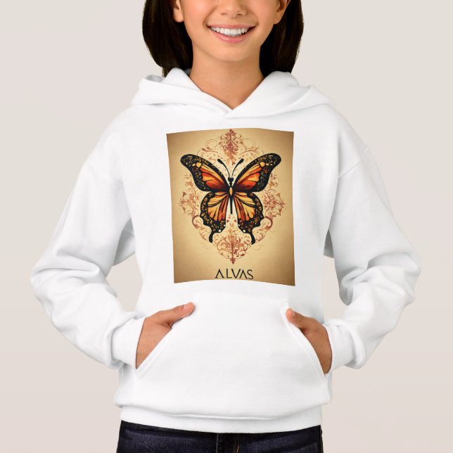 Fluttering Wings: Artistic Butterfly Wing Patterns (Front)