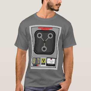 FLUX Capacitor and Display Gauges T-Shirt