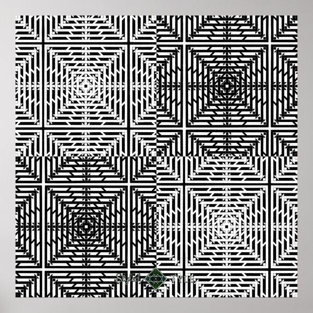 Flux Grid Poster (Front)