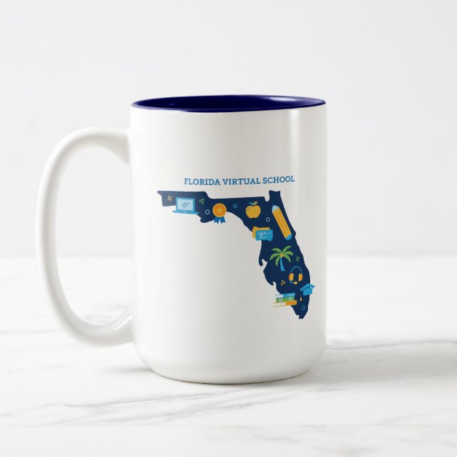 FLVS, "Florida" Mug  (Left)
