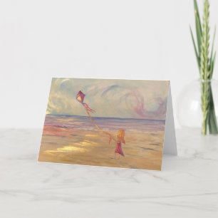 Fly a Kite Note Card