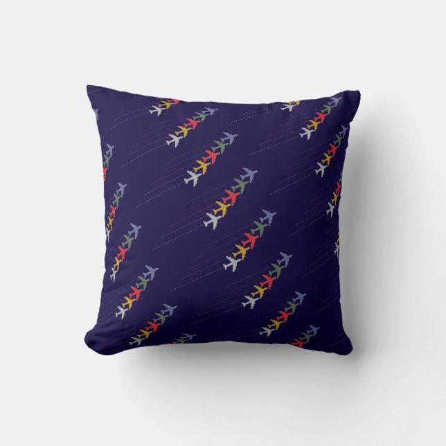 fly / aeroplanes cushion (Front)