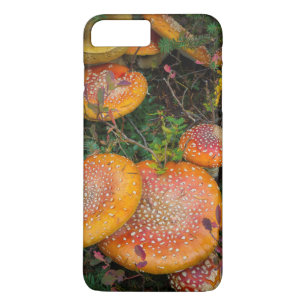 Fly agaric mushrooms at Mowich Lake Case-Mate iPhone Case