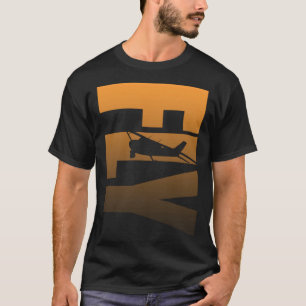 FLY Aircraft silhouette T-Shirt