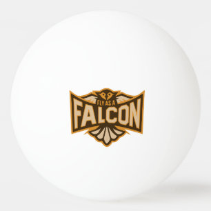 Fly As A Falcon Sepia Ping Pong Ball