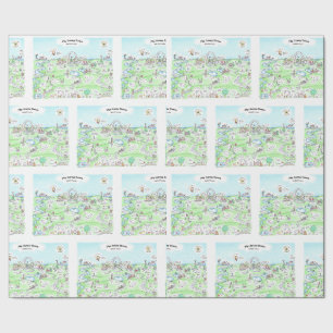 Fly Away Home Gift Wrap