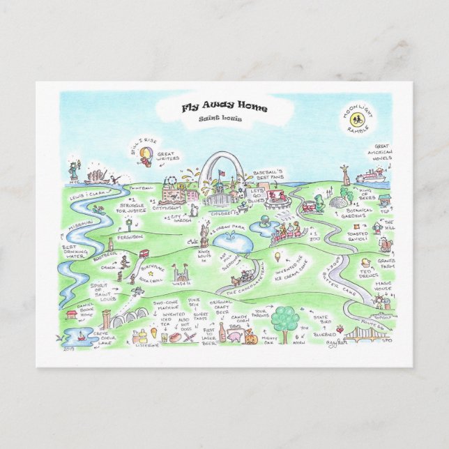 Fly Away Home Postcard (Front)