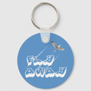 Fly away key ring