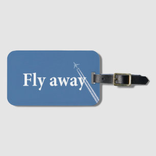 Fly away luggage tag
