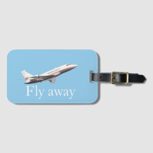 Fly away luggage tag