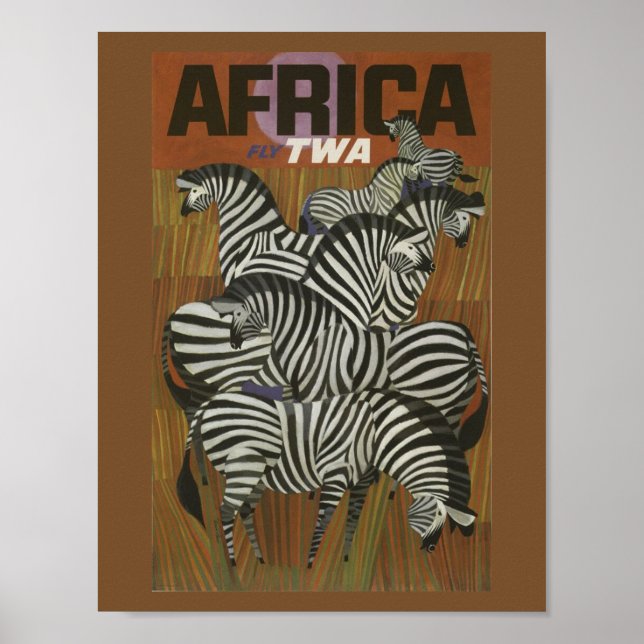 Fly Away to Africa Poster (Front)