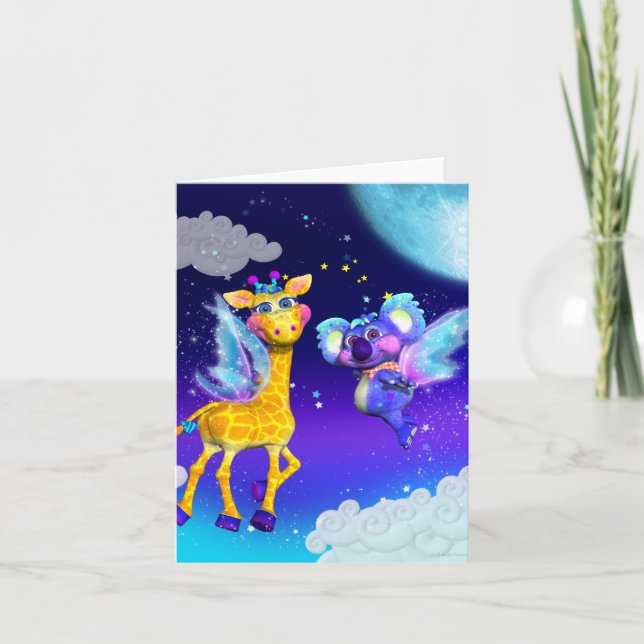 Fly Away With Me Note Card (Front)