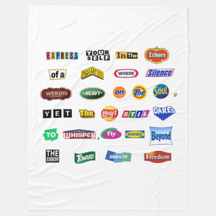 Fly Beyond Sorrow Fleece Blanket