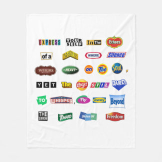 Fly Beyond Sorrow Fleece Blanket