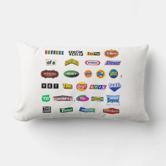 Fly Beyond Sorrow Lumbar Cushion