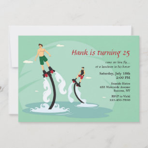 Fly Boarding Invitation