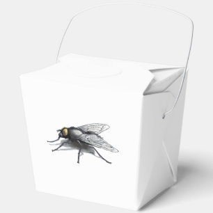 Fly Buddy giant fly white take out box
