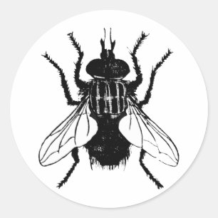 FLY CLASSIC ROUND STICKER