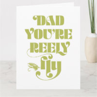 Fly Dad Folded Father's Day Greeting Card