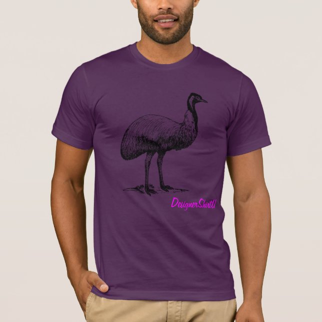 Fly Emu T-Shirt (Front)