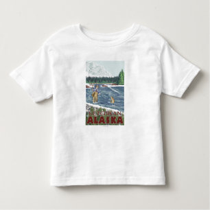 Fly Fisherman - Ketchikan, Alaska Toddler T-Shirt