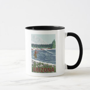 Fly FishermanArizona Mug