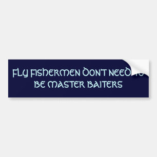 FLY FISHERMEN BUMPER STICKER