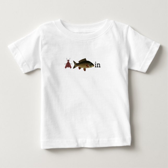Fly Fishin Tee Shirt for Kids (Front)