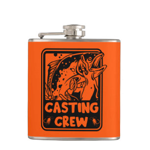 Fly Fishing Alaska Hip Flask
