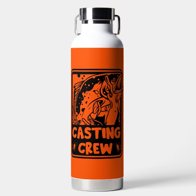 Fly Fishing Alaska Water Bottle (Front)