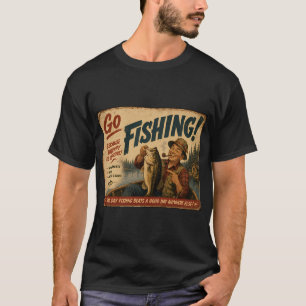 Fly Fishing at Sunset T-Shirt