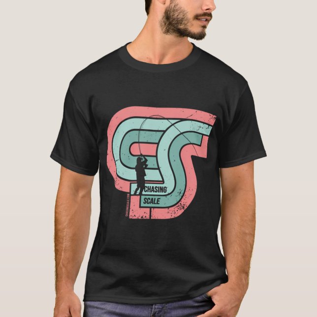 Fly Fishing at Sunset T-Shirt (Front)