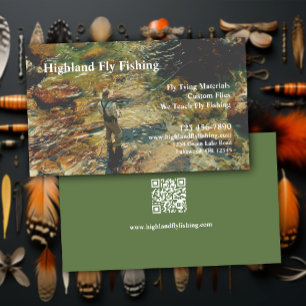 Fly Fishing Business Card