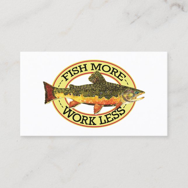 Fly Fishing Business Card (Front)