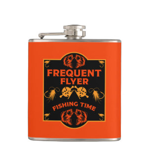 Fly Fishing Canada Hip Flask